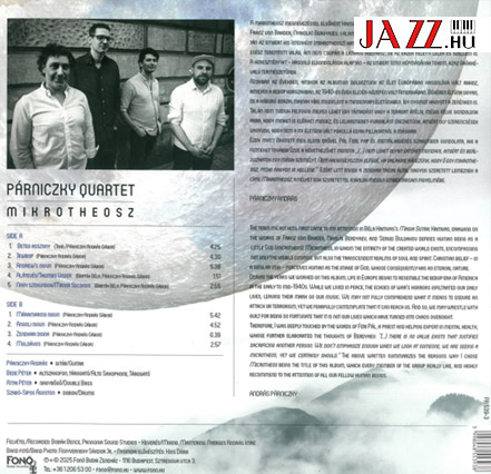 Párniczky Quartet: Mikrotheosz