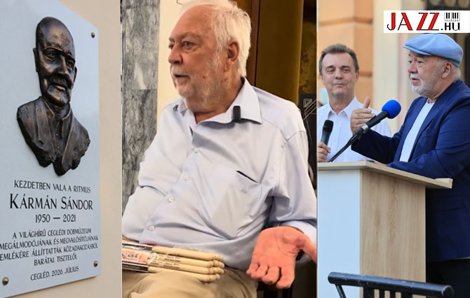 Kármán Sándor emléktábla-avató