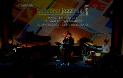 A jazz örökségének életben tartása // A Kalmár Zoltán Quartet „Living Legacy” c. debütáló  lemezének  bemutatója  a  BJC-ben
