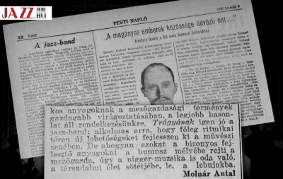 Előadás Vannay János és a jazz kapcsolatáról