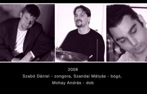 Feledhetetlen koncertek: Szabó Dániel - Mohay András - Szandai Mátyás Trió / 2008