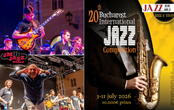 Jelentkez&eacute;s versenyre &eacute;s a JM Jazz World Orchestra t&aacute;bor&aacute;ba